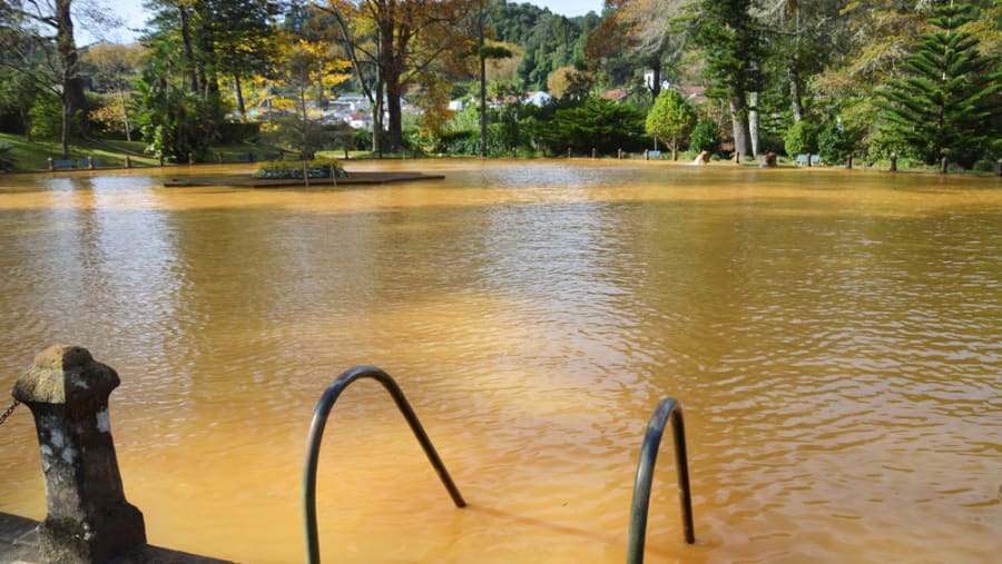 A glimpse of the thermal springs