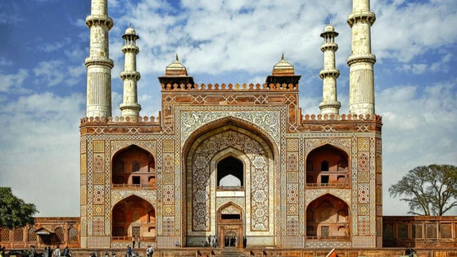 Sikandra Akbar's Tomb, Agra, India