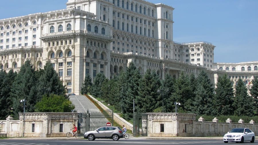 Palace of the Parliament in Bucharest