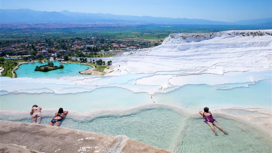 calcium terraces of Pamukkale