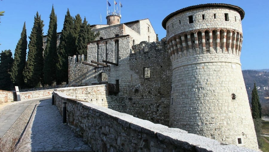 View the Royal Castle of Brescia