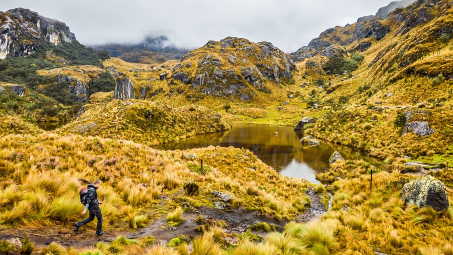 Cajas National Park in Ecuador