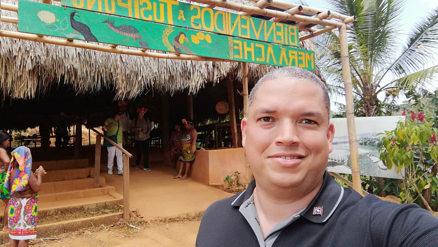 Local Hotel in Emberá Village
