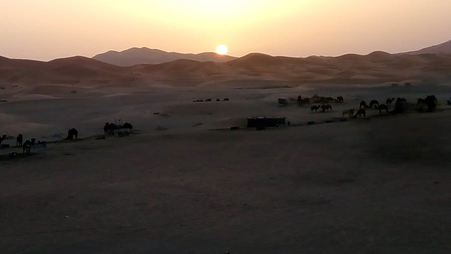 Erg Chebbi Merzouga -Sunrise