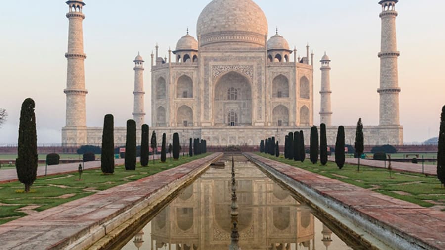 Taj Mahal In Agra, India