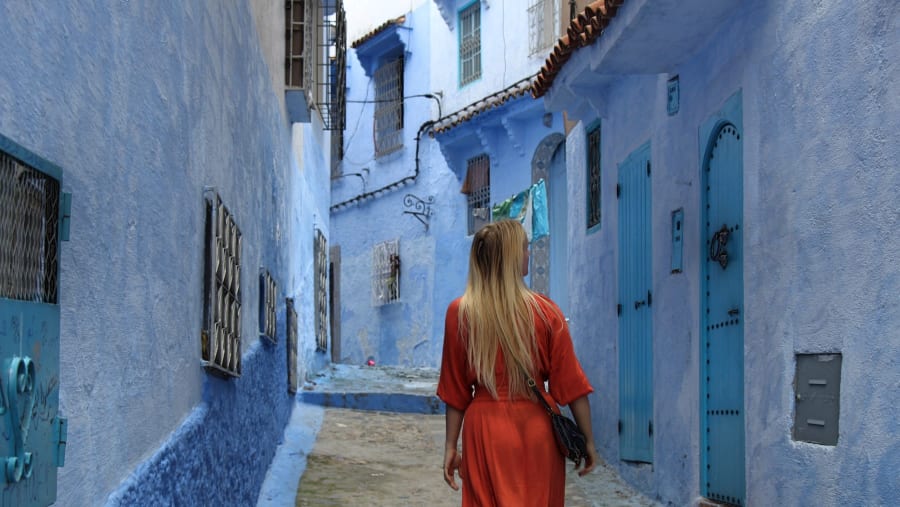 Walk at Chefchaouen