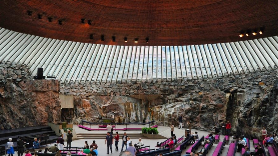 Admire the Rock Church