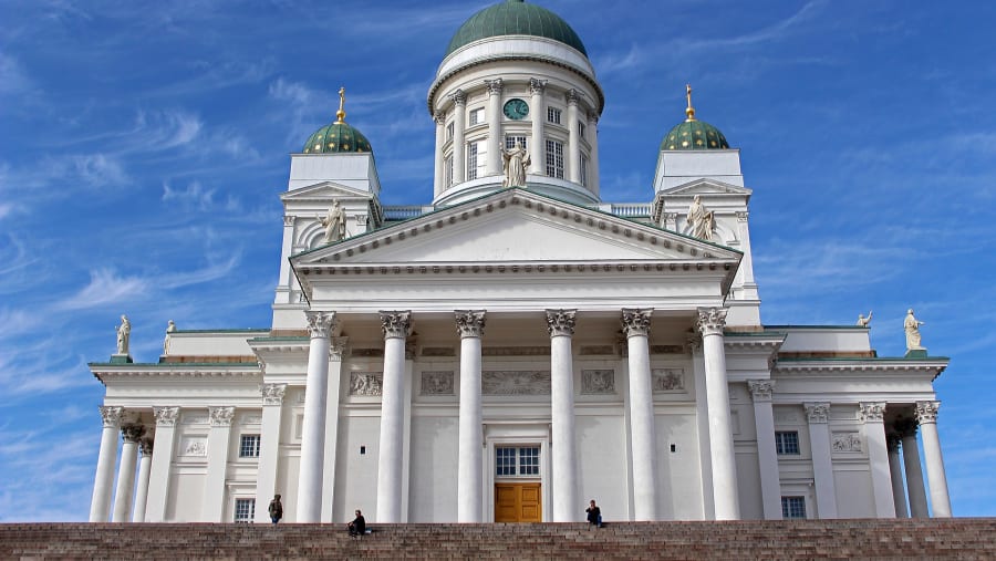 Spend some time at the Helsinki Cathedral