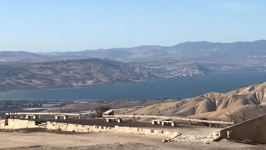 View from Umm Qais