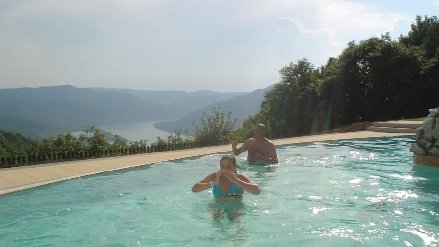 Swimming Pool at Hill Top in Visegrád