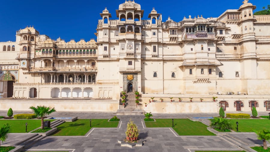 Admire the City Palace