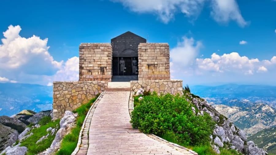 Njegos Mausoleum in Montenegro