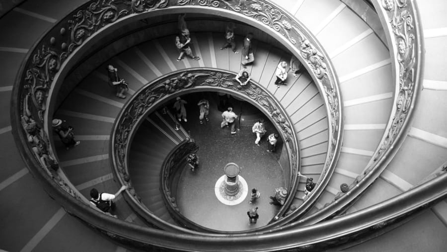 Vatican Museums - Helicoidal Staircase