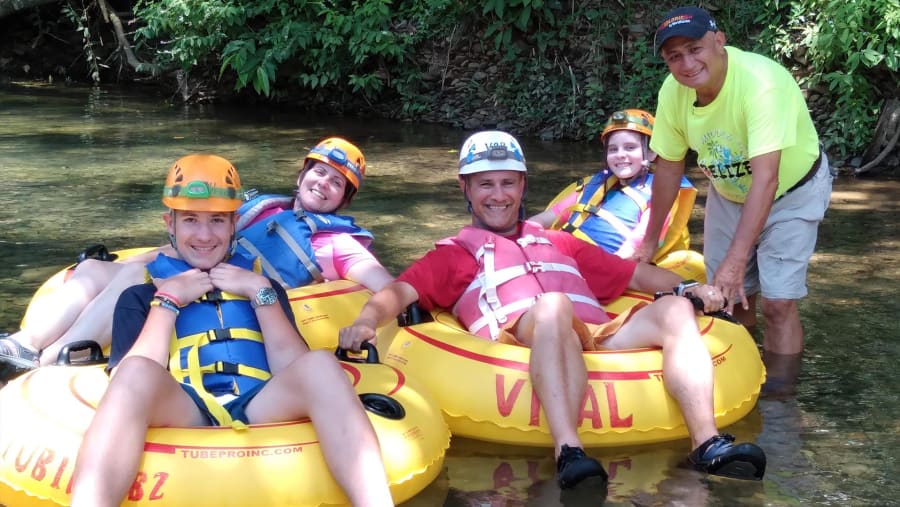 Cave Tubing in Belize