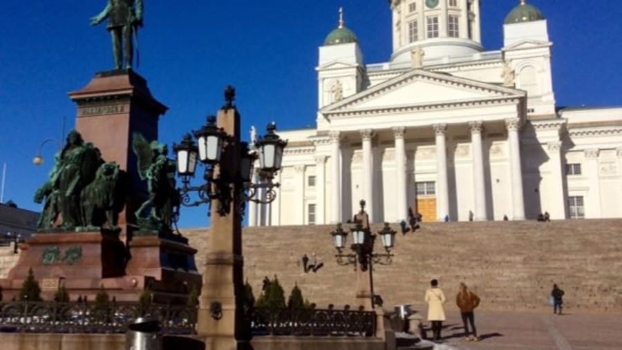 See the Dome Church of Helsinki