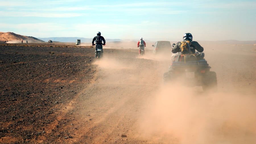 Quad Bike Ride in Agfay Desert