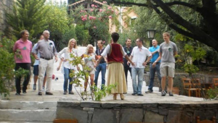 Cretan and Greek Dance Lesson at Arolithos
