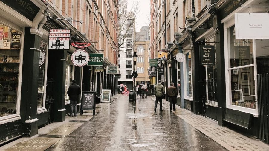 Stroll through Cecil Court