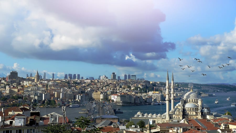 View of Istanbul City