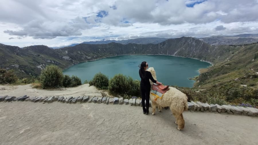 Quilotoa Lagoon