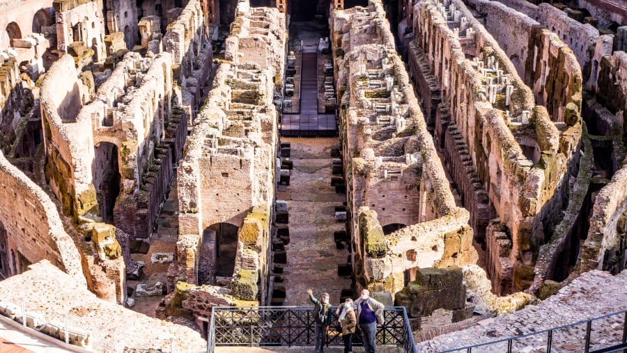 Colosseum tunnels