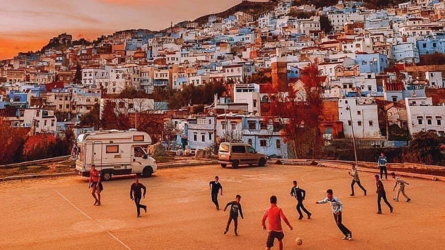 Evening in Chefchaouen