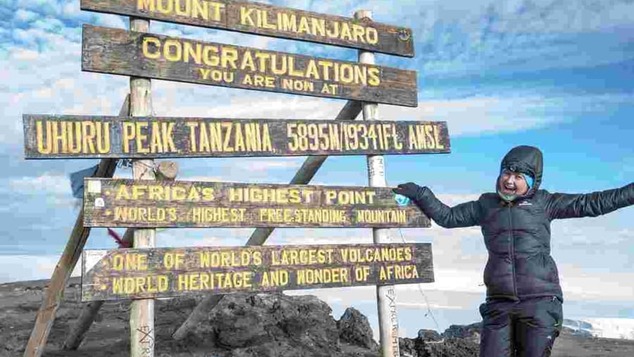 Hike at the scenic Mount Kilimanjaro