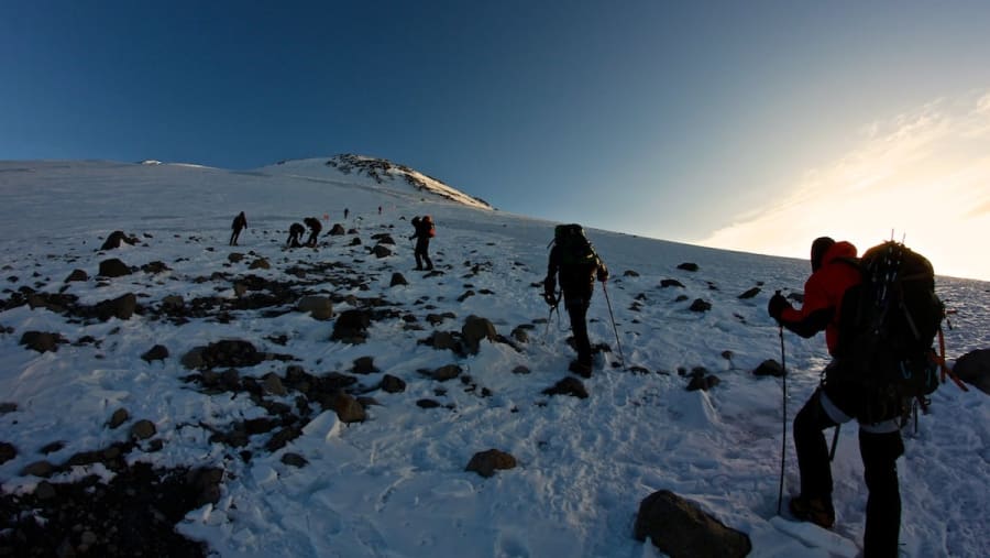 Finish trek with spectacular sunrises