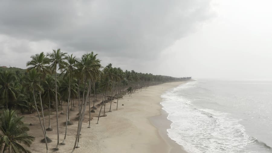 Beach on the Cape Coast