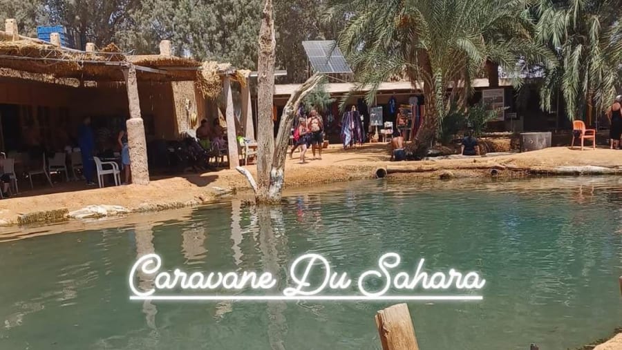 Oasis of ksar Ghilan