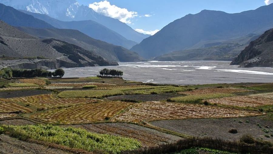 The Kali Gandaki River