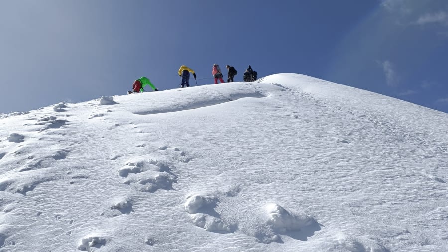 Climbing Nevado Mateo