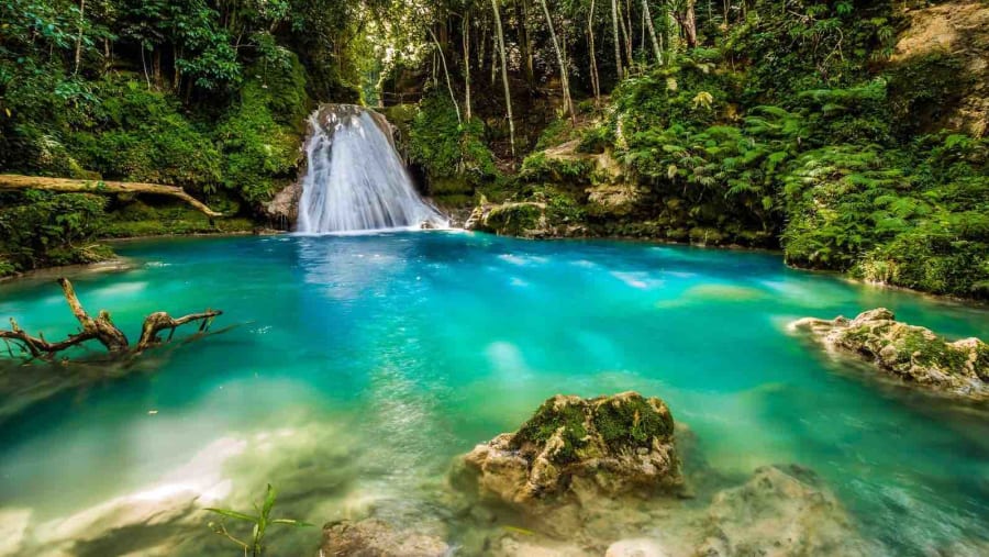 Blue Hole in Jamaica
