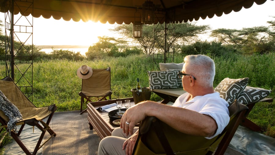 Luxury African Safari Lodge Serengeti
