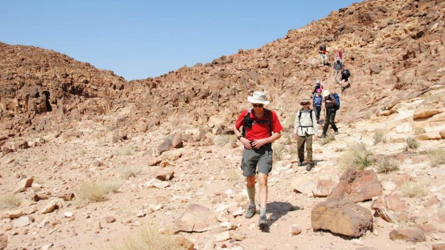 Trekking in Jordan
