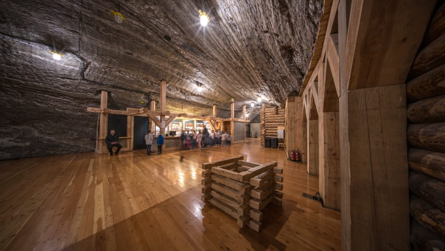 Learn about the Bochnia Salt Mine