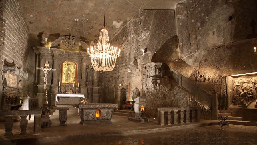 Chapel in the Wieliczka Salt Mine