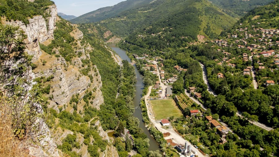 Enjoy beautiful scenery from mountains