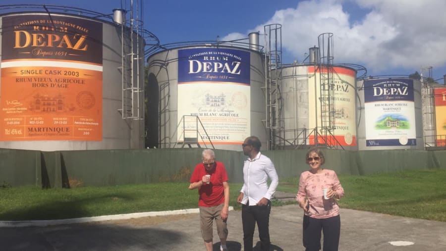 Depaz Rum Distillery