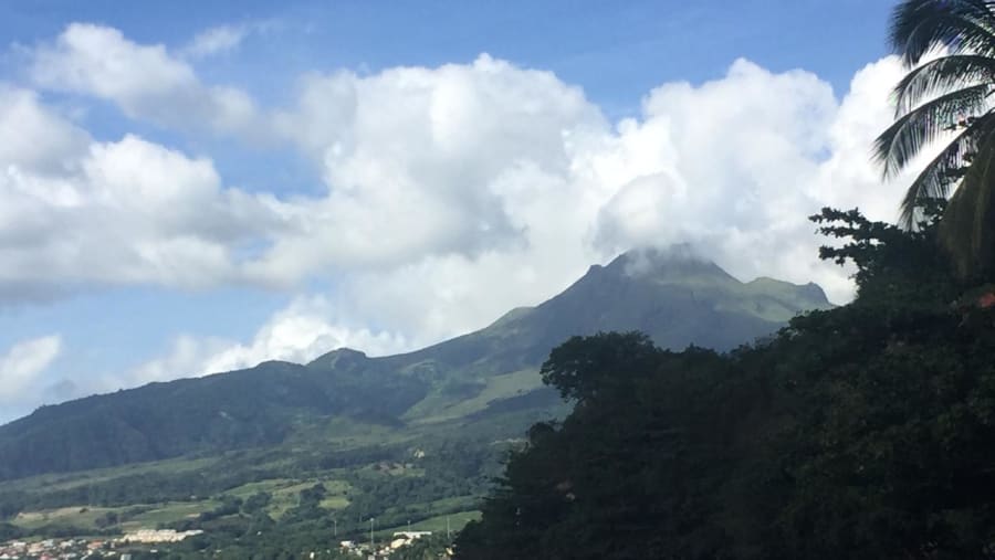 Mount Pelee Volcano