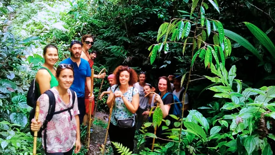Jungle trek to the Aborginal villages