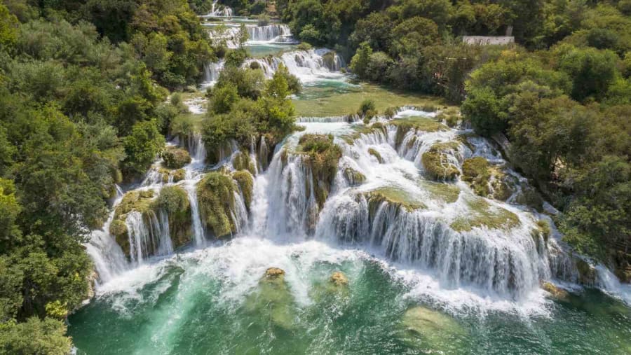 Skradinski Buk waterfalls in Krka National Park