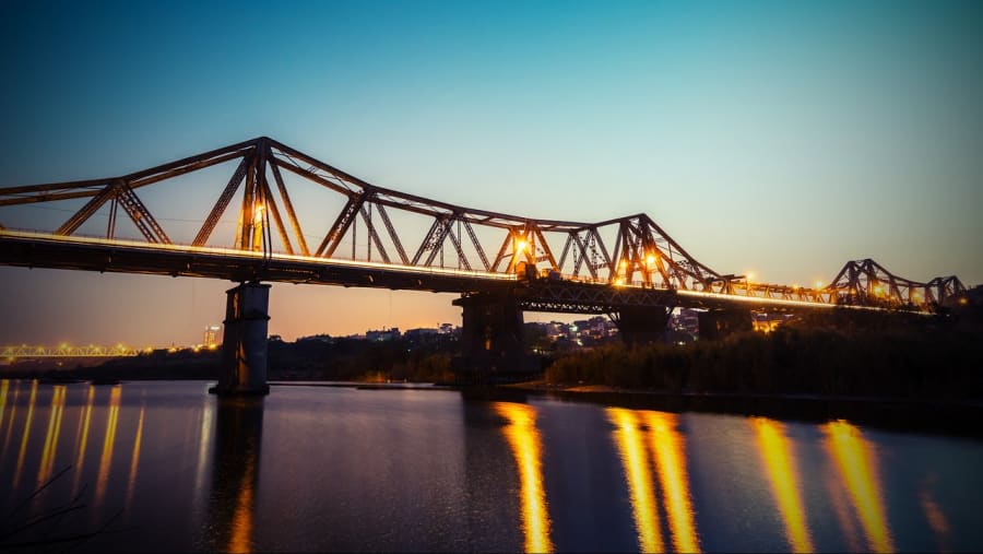 Long Bien Bridge, Hanoi