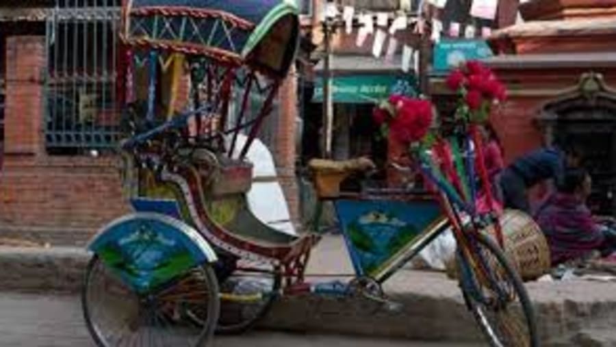 Rickshaw Tour in Kathmandu