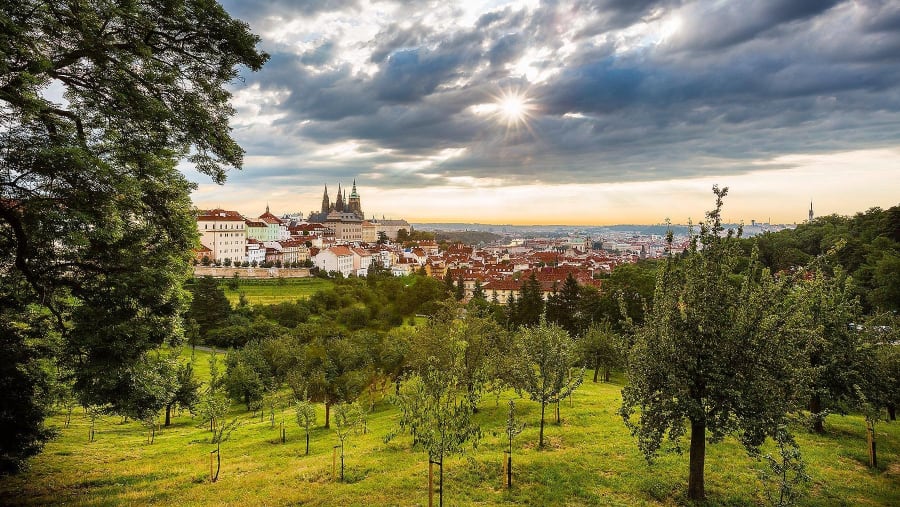 Prague Castle view