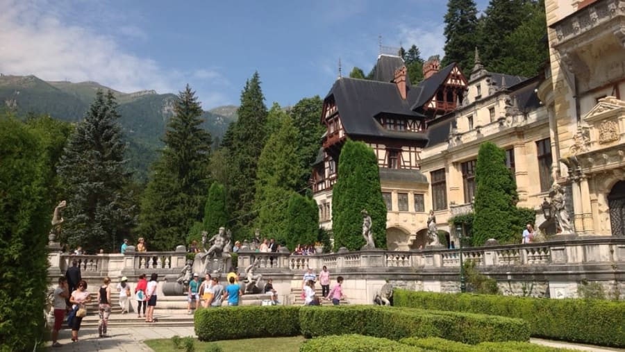 Admire the Peles Castle