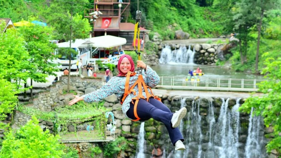 Ziplining Sapanca Lake