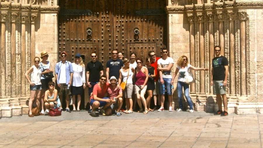 Apostles Gate of Valencia Cathedral