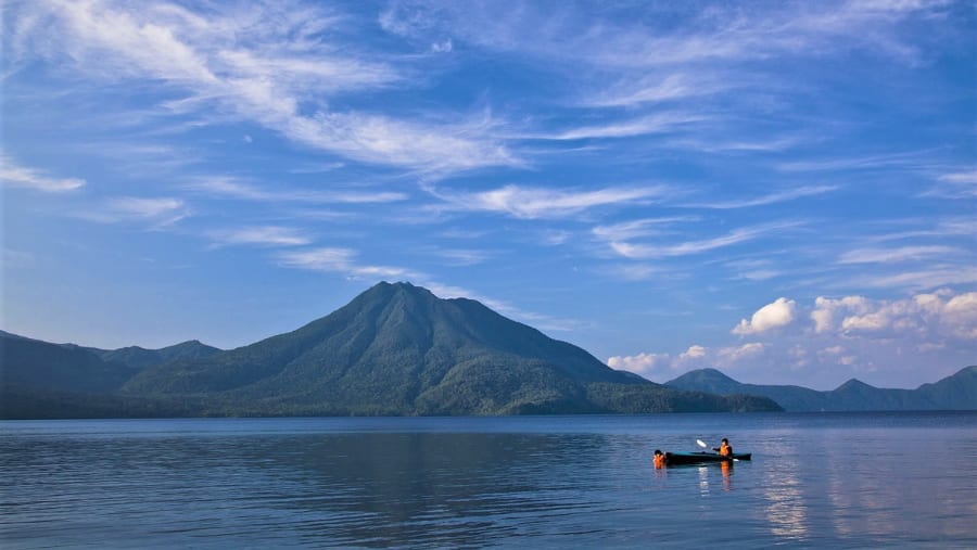 Marvel at Lake Shikotsu