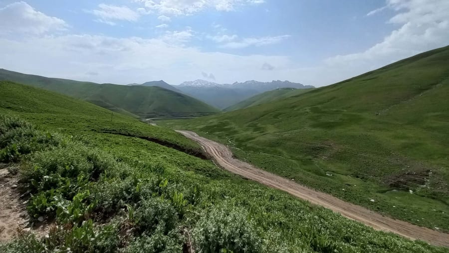 Drive through the scenic views at Khaburabot Pass